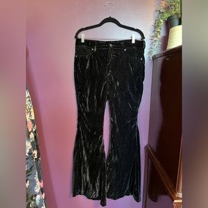 Wrangler velvet flares